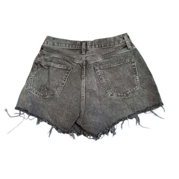 AGOLDE Women's Parker Vintage Cutoff Cotton Denim Shorts Size 24 - Picture 7 of 9